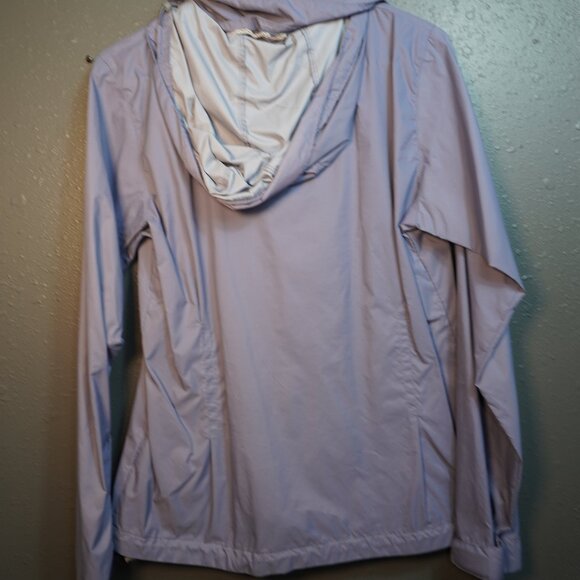 Columbia Womens Switchback III Roll-up Hood Rain Jacket in New Moon Size Medium - Picture 5 of 10